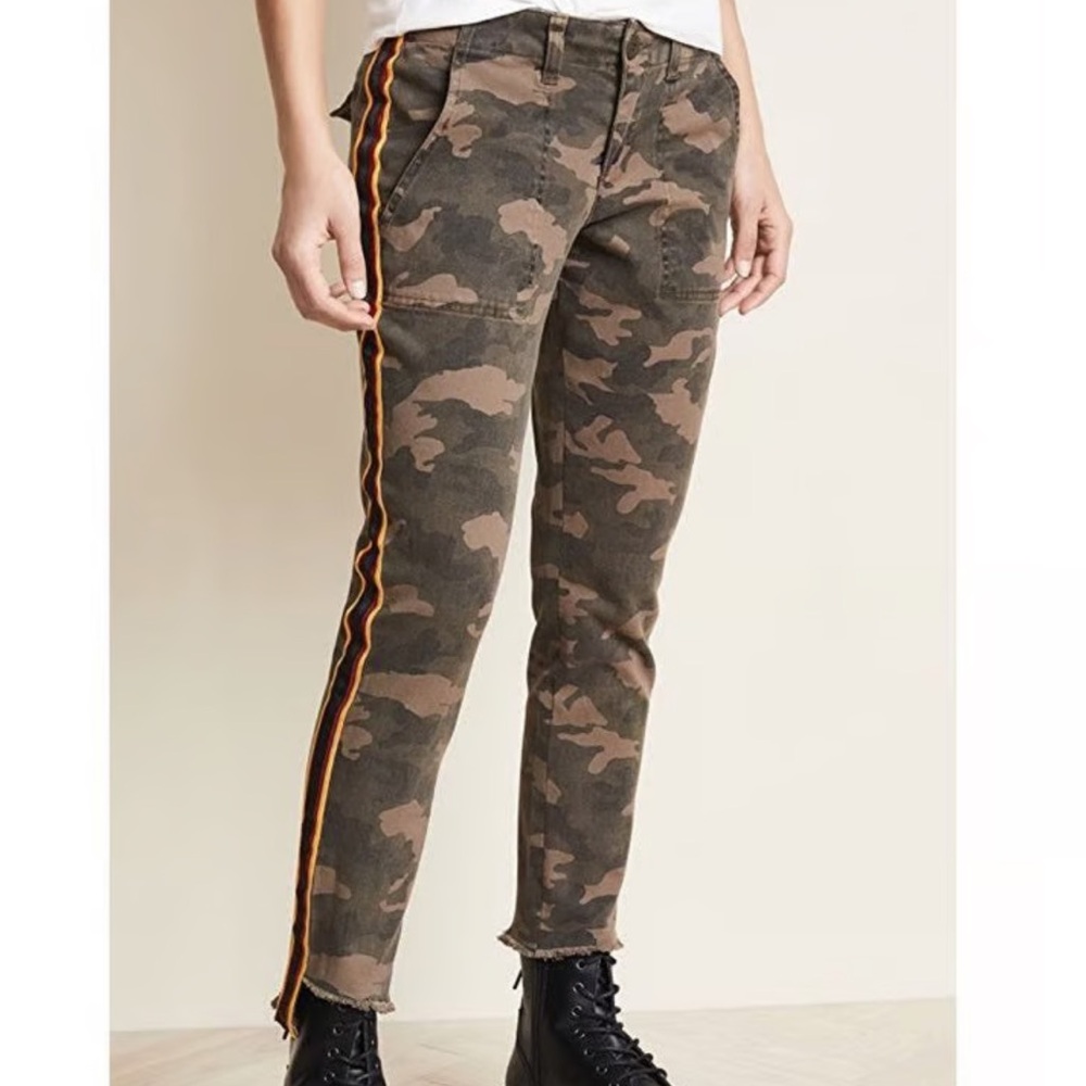 Pam and Gela - Camouflage Pants with Side Stripes - size 24
